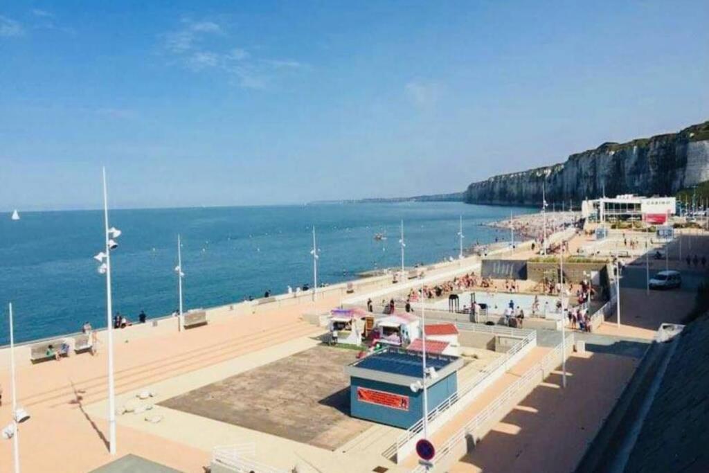 Appartement La Rotonde Vue Sur Mer Saint-Valery-en-Caux Exterior foto
